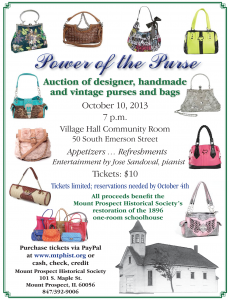 Power of the Purse Flyer